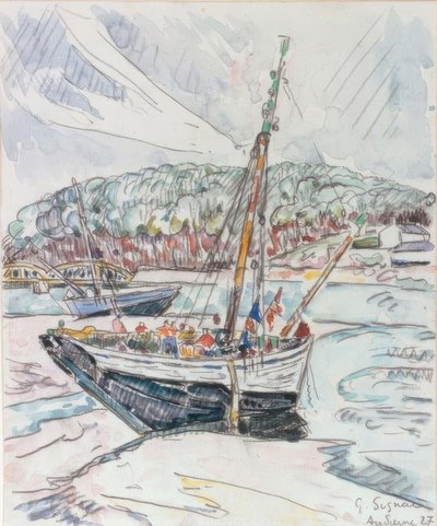 Audierne by Paul Signac